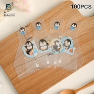 EduElite 50 100pcs japenese tam giác gạo bóng dùng một lần bao bì túi Nori onigiri Sushi Túi sushi l