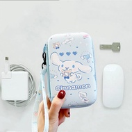 Cute Cinnamoroll Merchandise Digital Storage Bag Travel Digital Accessory Storage Bag Data Cable Bag