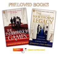 Preloved 2 books set The Inheritance Games The Hawthorne Legacy Book 1 & 2 Jennifer Lynn Barnes Engl