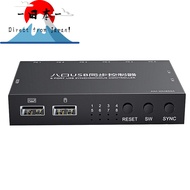 [Direct from Japan]
SATMW 8-Port USB Synchronizer DNF Keyboard Mouse USB Sharing Display Sync Contro