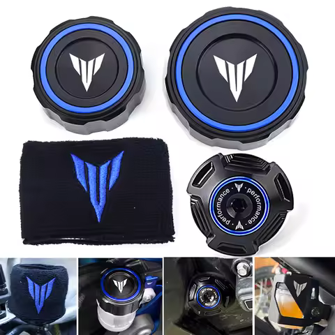 For Yamaha MT09 MT 09 SP TRACER 9 GT 9gt+ 2025 2021-2024 Motorcycle Accessories Brake Fluid Reservio