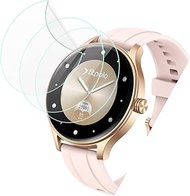 Futanwei for Fitpolo Smart Watch DR06 Screen Protector 1.27" [3 Pack] HD Clear Soft PET Film [Anti-F