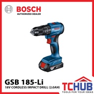 [Bosch] GSB 185-Li 18V Cordless Impact Drill (2.0AH)