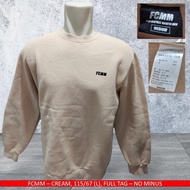 Crewneck Cream FCMM Original/Sweater Cream FCMM Original - Bekas