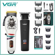 ปัตตาเลี่ยนตัดผม VGR V-937  ไร้สาย กันหนวด ขนจมูก แบตอึด 500 นาที เสียงเงียบ ชาร์จเร็ว Type-C สำหรับ