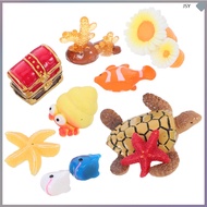Dollhouse Beach Mini Ocean Animals Figures Miniature Things Toys Gadgets Accessories  junshaoyip