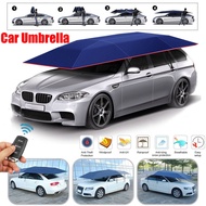 Portable Umbrella Roof Cover UV Protection Kits Car Cover Umbrella Full Automatic Outdoor Car Tent Sun Shade with Remote 10W