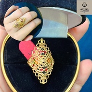 cincin emas model terbaru Dubay Emas 700