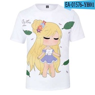 New Game Gacha Life 3D Print T-shirt Men Women Summer Cute Fashion Casual T Shirt Cartoon Anime Hara