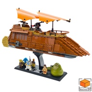 Display Stand for Lego Star Wars Jabba's Sail Barge (75020)