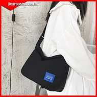 Beg galas tepi Lelaki tote bag student New men and women students couples simple class canvas bags b