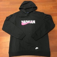Nike 台灣 Taiwan 帽T AQ8567 010 黑 M號