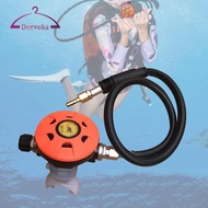 [deevoka] Scuba Diving Second Stage Regulator Diving Breathing Regulator Adjustable Second Stage for