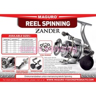 Reel Pancing Maguro Zander power handle waterproof drag