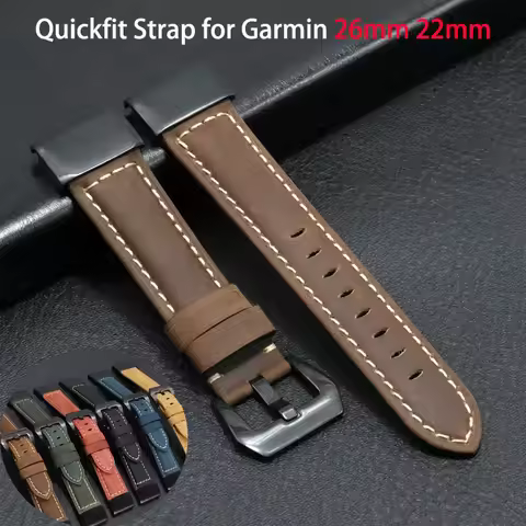 Quickfit 26mm 22mm Strap for Garmin Epix Pro 51mm 47mm Tactix 8 7 Pro Fenix 8 7 7X Enduro3 Genuine L