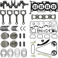 G4KD 2.0L Engine Rebuild Overhaul Kits w/Gasket Seals & Timing Chain Fit for Hyundai Tucson Santa Fe