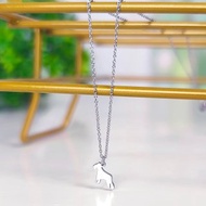 迷你雪納瑞項鍊(小朋友可戴) -迷你動物剪影系列-抗