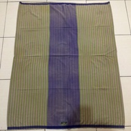 Used Elephant Sitting Sarong with Striped Motif