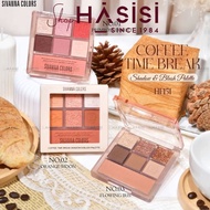 Sivanna COLORS - Coffee Time Break Shadow &amp; Blush Palette HF151 10.5g