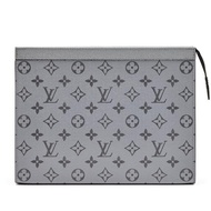 Louis Vuitton Taigarama Pochette Voyage MM Silver Hardware, 2022
