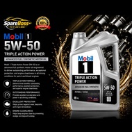 MOBIL 1 5w50 Triple Action Power Advanced Fully Synthetic Engine Oil 4L