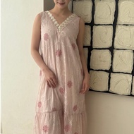 Aileen x Nine Studio - Aileen Dress in Dusty Pink