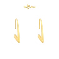 MASDORA 999 Gold Earring Earrings Emas - Golden Right Triangle (EMAS 999/24K)