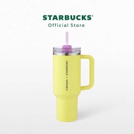 Starbucks Stainless Steel STANLEY Lime Purple Cold Cup 40oz