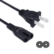 8ft TV Power Cable Cord for Samsung 24" 32" 40" 43" 48" 49" 50" 55" 60" 65" 75" Inch LCD HD Smart 4K