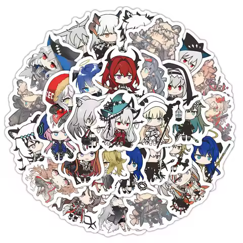 10/30/60PCS Arknights Stickers Cute Cartoon Sticker ACGN Game Graffiti Decals Laptop Phone Guitar Ca
