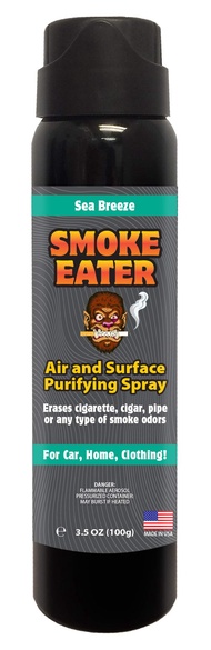 Smoke Eater - Breaks Down Smoke Odor at The Molecular Level - Eliminates Cigarette, Cigar or Smoke O