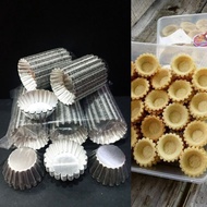 4.5cm Aluminium Egg Tart Mould/ Acuan Fruit Tart/ Cheese Tart Mould/ Egg Tart Mould-COZII
