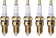 5Pack Spark Plug for F7TC f6rtc spark plug GX120 GX160 GX200 GX240 GX270 GX340 GX390 Sparkplugs for 