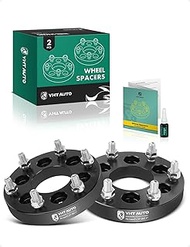 YHTAUTO 6x4.5 to 6x5.5 Wheel Adapters 1" Compatible with Dodge Nissan Models: Dakota Durango Frontie