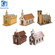 [Gazechimp] 1:72 Scale Architecture Building Model Architecture Scene Wood Landscape Building Materi