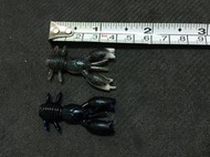 路亞軟餌 螯蝦型軟蟲 4cm 微物 加味 根魚 黑鯛 石班 兩包一起賣