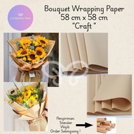[Per Pack] Natural Craft Paper / Craft Paper / Bouquet Paper / Wrapping Bouquets