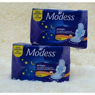 Modess All Night Napkin with Wings
