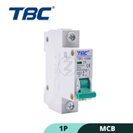 TBC 1 Pole Miniature Circuit Breaker (MCB) (SIRIM Approved) 6,10,16,20,32,40,63 AMP