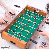 Free 2 balls - Wooden 6-handed soccer foosball table, soccer table, mini foosball table