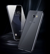 Samsung Galaxy C9 / C9 Pro / C7 (2017) / C8 / C5 / C7 Transparent Crystal Clear Phone Case Casing Co