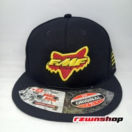 FMF MOTOCROSS RACING SNAPBACK HAT FULL EMBROIDERED RACING HAT/