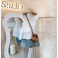 2-color ruffled tank top 23rd.September