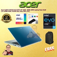Laptop Acer Swift 3 Evo Intel i5 SF314-512-53HR BLUE 14" QHD HS OPI