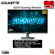 GIGABYTE G27U Gaming Monitor 4K 160Hz (UHD) / 320Hz (FHD) OSD Sidekick | Screen Can Rotate Vertical