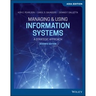 [Wiley] Managing & Using Information Systems 7 Edn [paperback] By Keri Pearlson