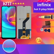 For Infinix Hot 9 play งานแท้ อะไหล่มือถือ หน้าจอ infinix Hot 9 play/X680/X680B อะไหล่ หน้าจอ LCD จอ
