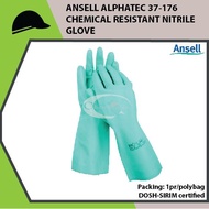 ANSELL ALPHATEC 37-176 CHEMICAL RESISTANT NITRILE GLOVE