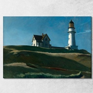 Lighthouse Hill Edward Hopper eho25 Canvas Print
