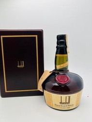 舊酒收藏 登起路威士忌 木盒 Dunhill Whisky 750ml